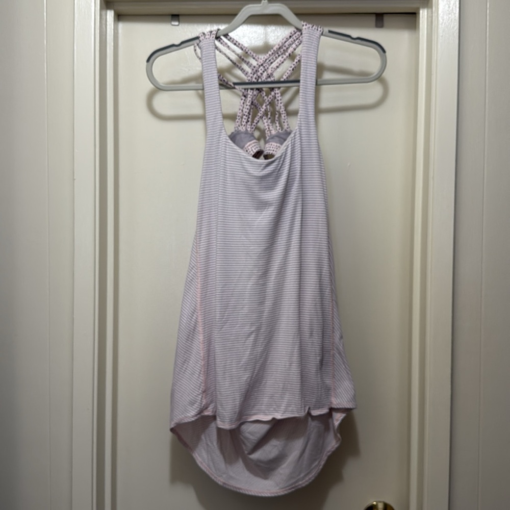 NWOT Striped Lululemon Tank Top